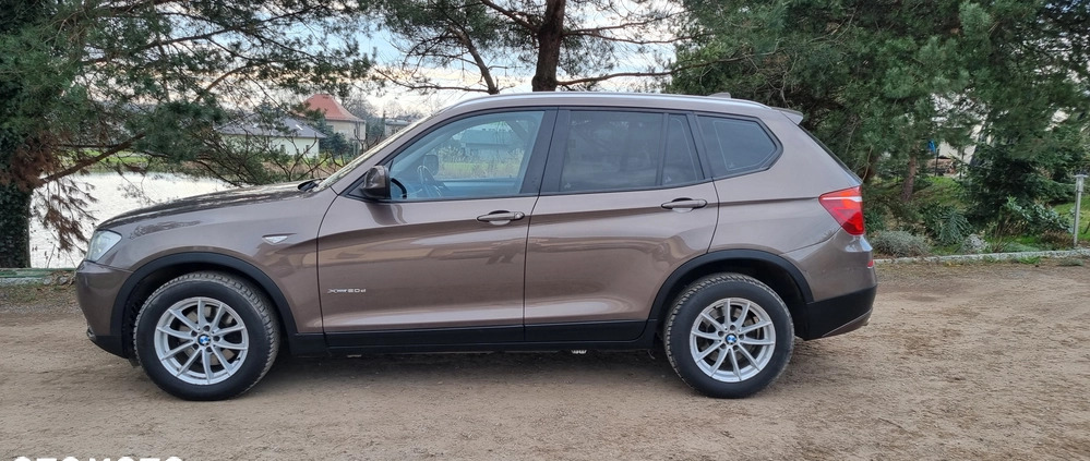 BMW X3 cena 57900 przebieg: 264000, rok produkcji 2012 z Pszczyna małe 92